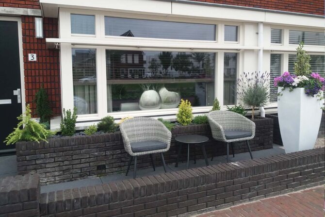 Moderne voortuin inspiratie