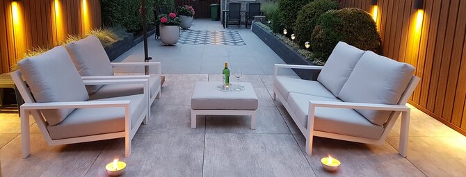 Moderne design tuin