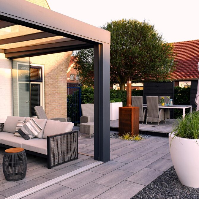 Moderne tuin