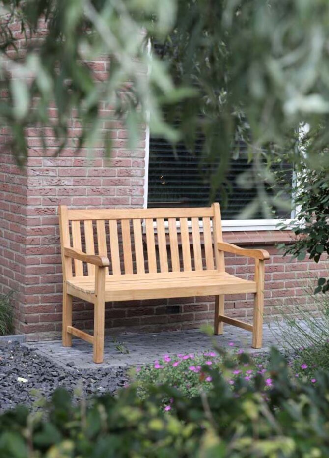 Landelijke voortuin